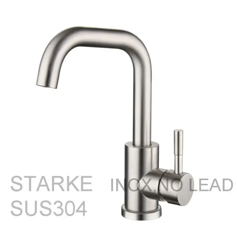 Baterie Lavoar, Inox SUS304, Satinat, MP007 - imagine 2