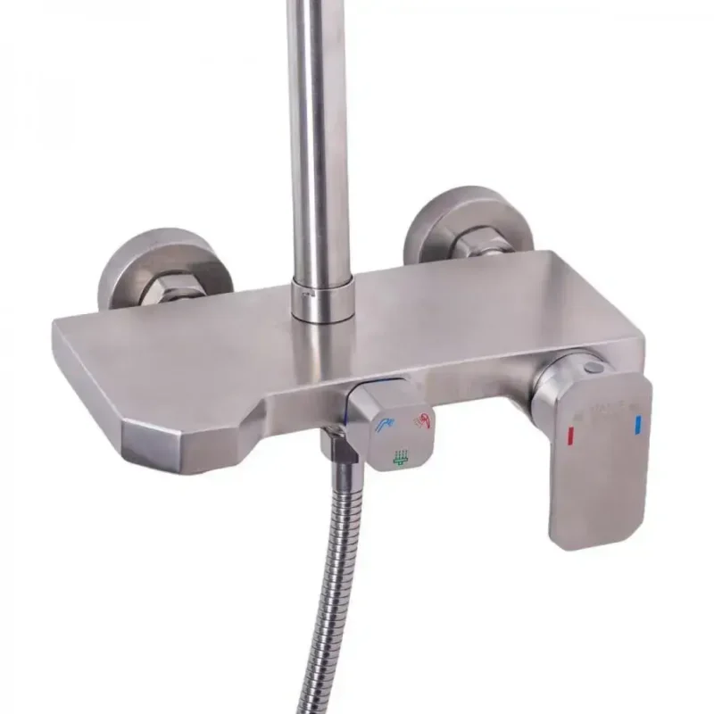 Coloana Dus, Inox SUS304, Satinat, N/LY001 - imagine 4