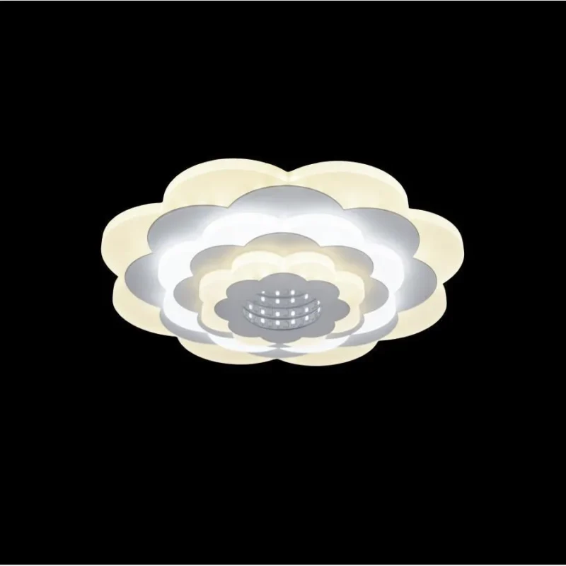 Lustra LED 3D Darlene 24W Alb - imagine 4