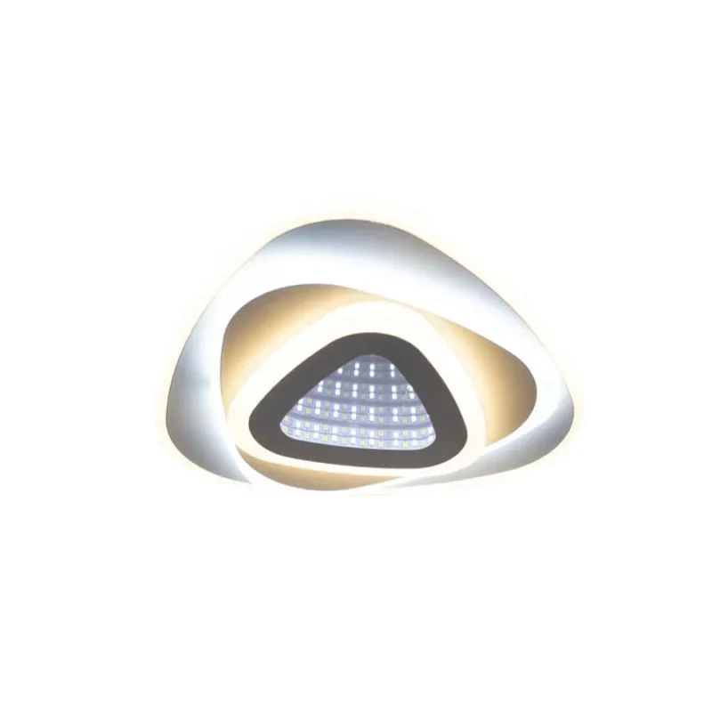 Lustra LED Marta, 36W, Alb, Acril, Lumina Rece/Calda/Neutra - imagine 3