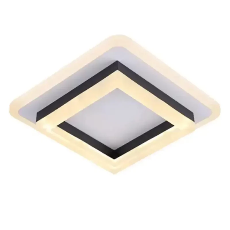 Lustra LED Meadow 15W Alb Negru - imagine 2