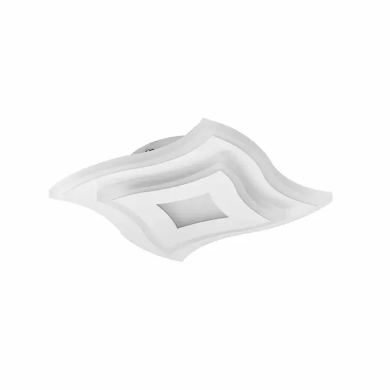 Lustra LED Stea, 12W, Lumina Rece/Calda/Neutra, Alb - imagine 4