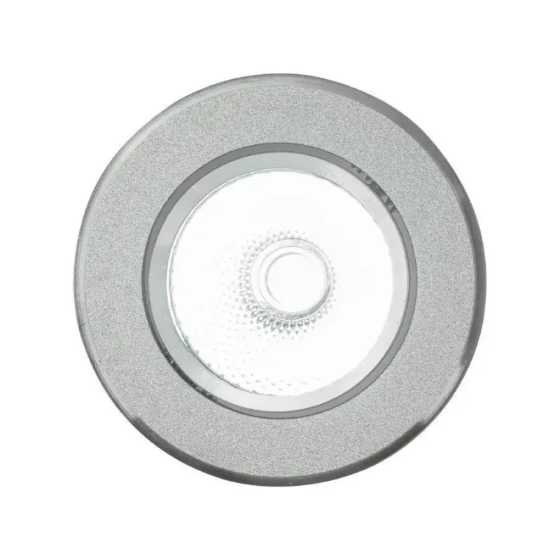 Spot LED Incastrabil, 5W, Metal, Argintiu - imagine 2