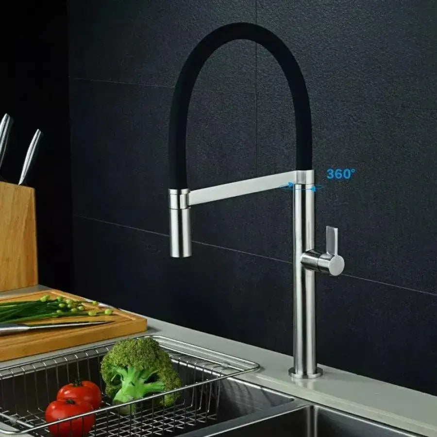 Baterie Bucatarie KORMAN TECHNIK, Alama Sanitara, Crom, CF2044 - imagine 2