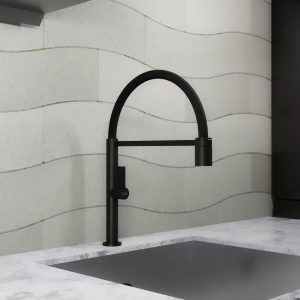 Baterie Bucatarie, Alama Sanitara, Negru, CF2045