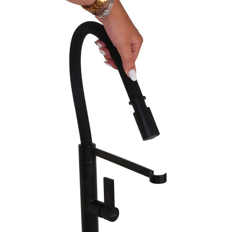 Baterie Bucatarie, Alama Sanitara, Negru, CF2045 - imagine 3