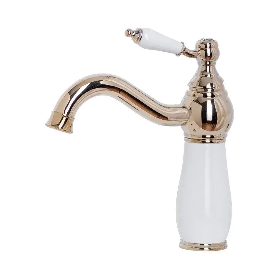 Baterie Lavoar, Alama Sanitara, Auriu cu Alb, WZY/322 - imagine 3