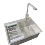 Chiuveta Bucatarie Inox 75x45x21 cm Inox Periat