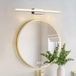 Aplica LED de Baie, COMO, 8W, liniara, lumina Neutra, Negru