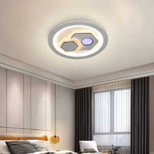 Lustra LED KATHLEEN RGB 16W, lumina Calda/Neutra, Alb