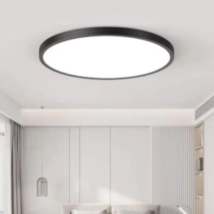 Plafoniera LED SOLIS 47cm 48W Lumina Rece Negru